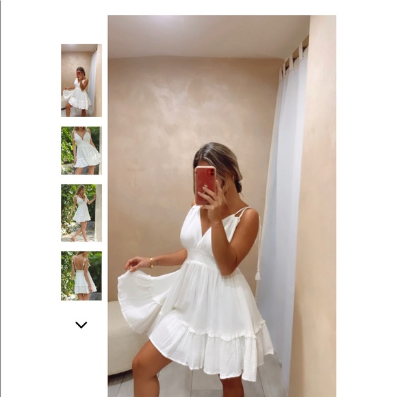 Indikah white boracay dress - Picture 4 of 6